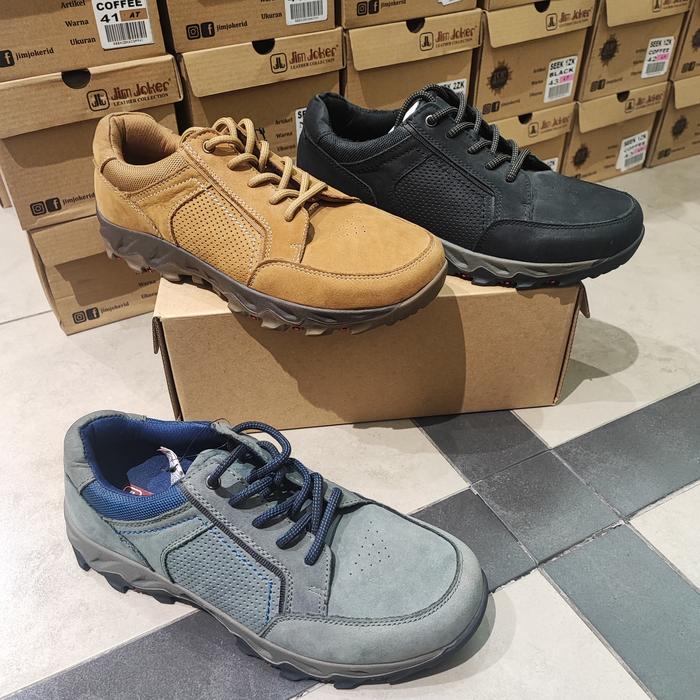 Sepatu Sneakers Kulit pria Jim joker Pure 2