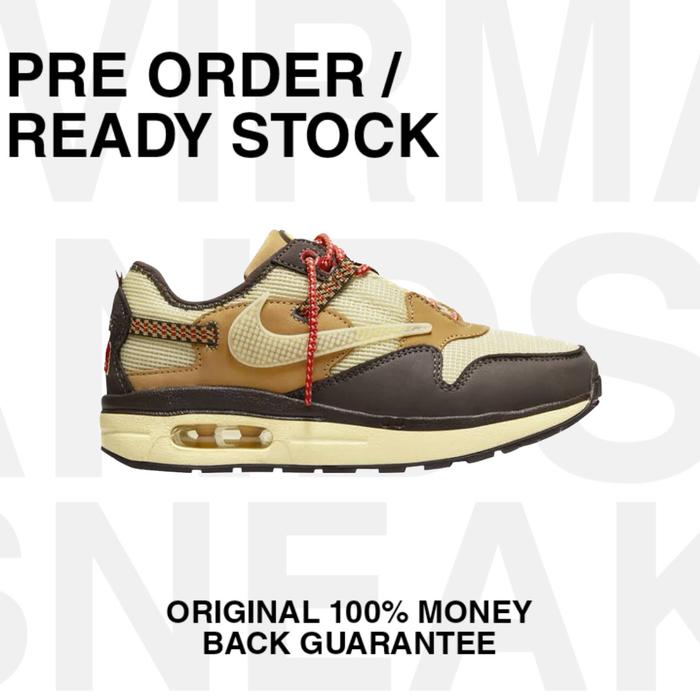 NIKE AIRMAX 1 X TRAVIS SCOTT BAROQUE BROWN