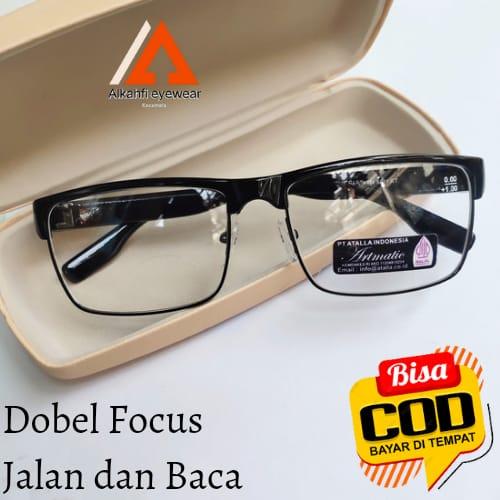 kacamata dua lensa baca dan jalan plus 1.00 sd plus 3.00