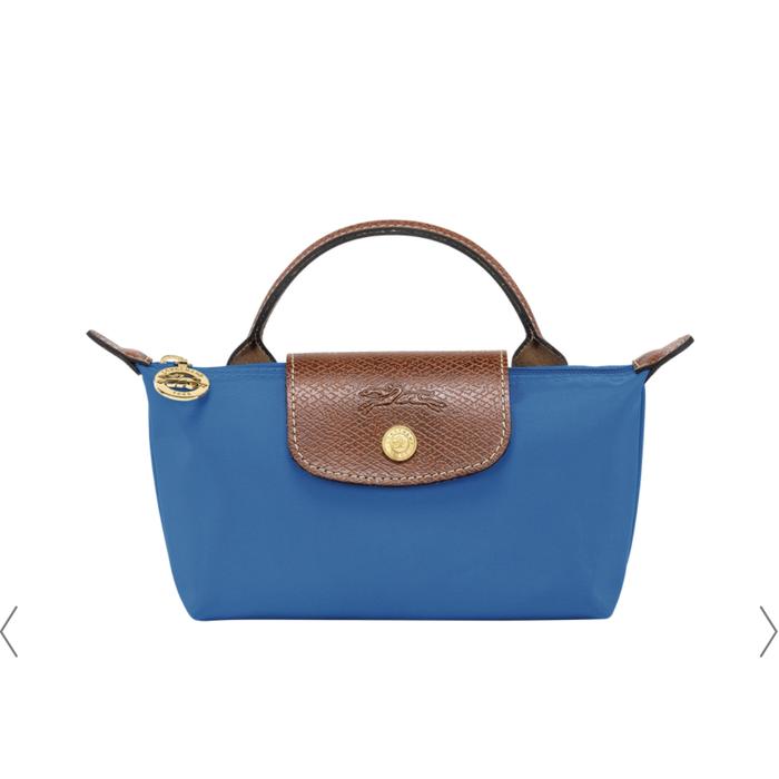 Longchamp small pouch with handle