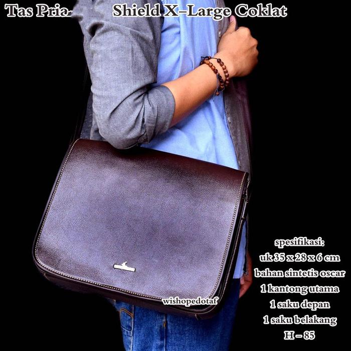 Tas Kasual Pria selempang Oscar Jumbo Crossbdy