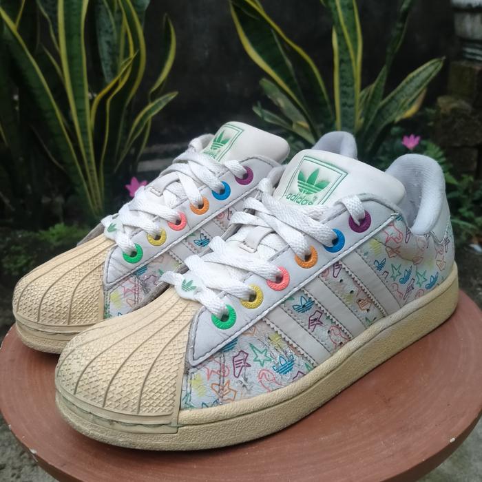 Sepatu Second Adidas Superstar 2K Direct Size 35,5 Insole 22,5
