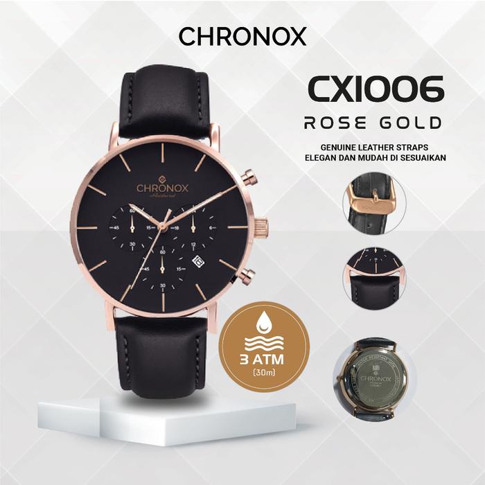 Jam Tangan CHRONOX CX1006 MAN - BLACKGOLD (C1-C5) Murah Termurah !