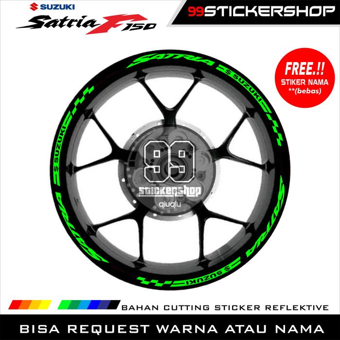 stiker velg motor Satria F150