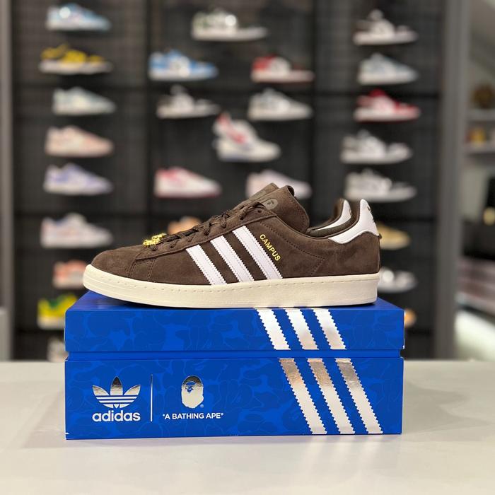 Adidas Campus 80s Bape 30th Anniversary Brown Original