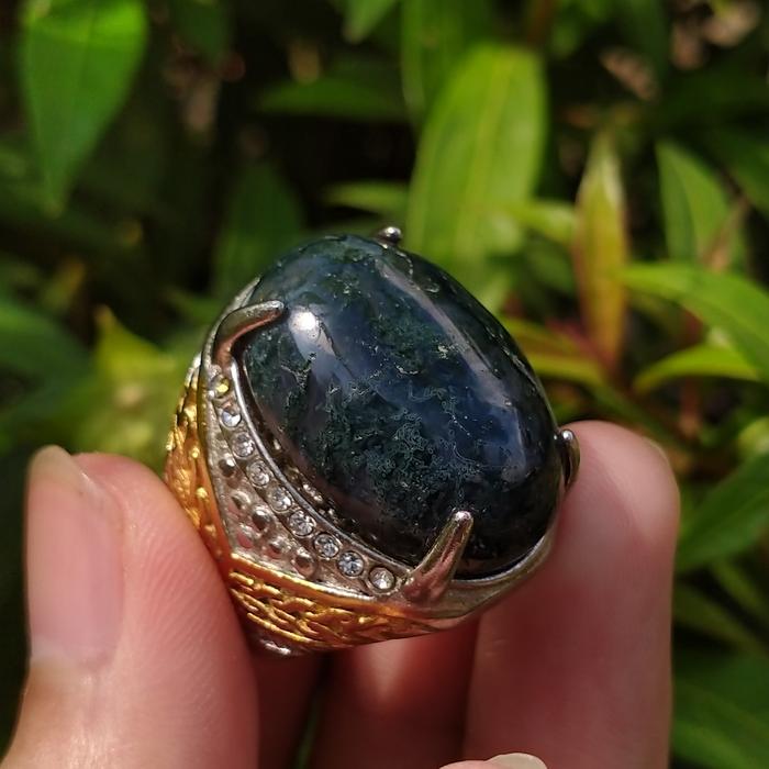NATURAL AKIK IJO LUMUT GARUT
