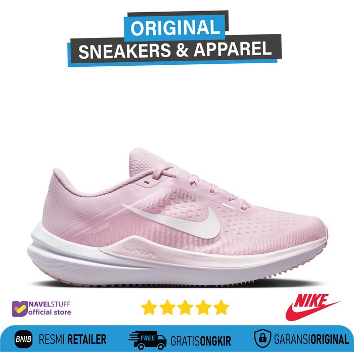 NIKE Air Zoom Winflo 10 Road Running Pink Foam /White Pearl Pink BNIB
