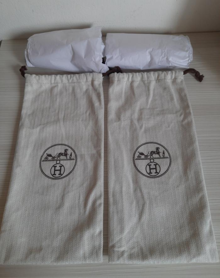 Dustbag hermes original size 17x34cm
