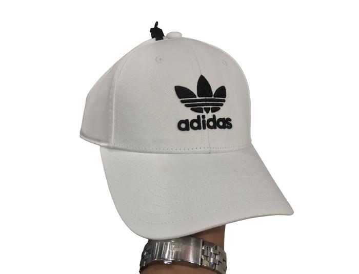Topi adidas Trefoil Baseball White/Black Cap 100% Original Resmi