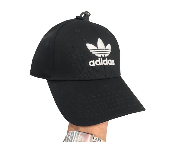 Topi adidas Trefoil Baseball Black/White Cap 100% Original
