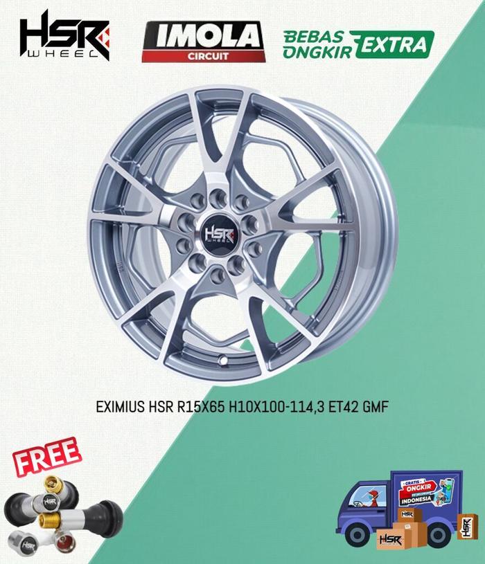 Velg HSR EXIMIUS Original R15 Velg Mobil Ring 15 Sienta Ertiga Innova