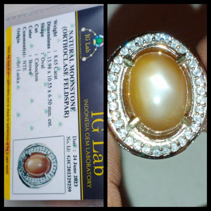 Natural Moonstone