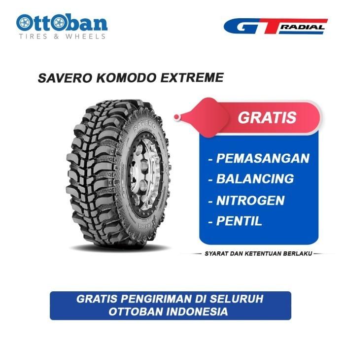 GT Radial Savero Komodo Extreme 35x12.50 R16 BL TL Ban Mobil
