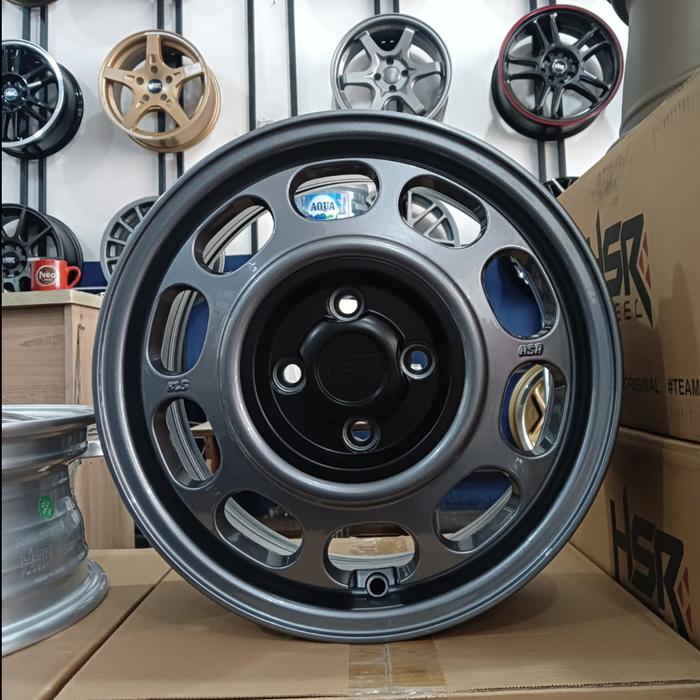 velg mobil hsr wheel terbaru r14 model kaleng buat wuling air ev murah