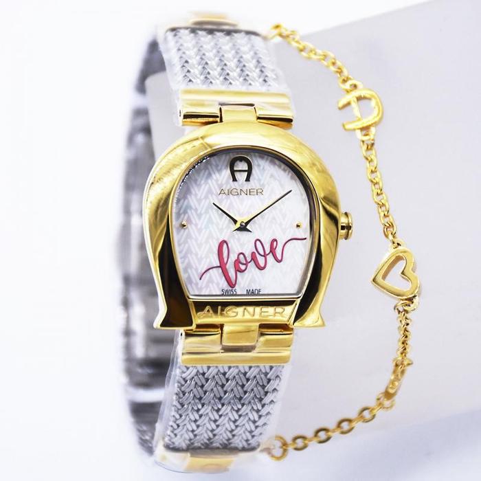 Jam Tangan Wanita AIGNER Nuovo ARWLG2101216 Original