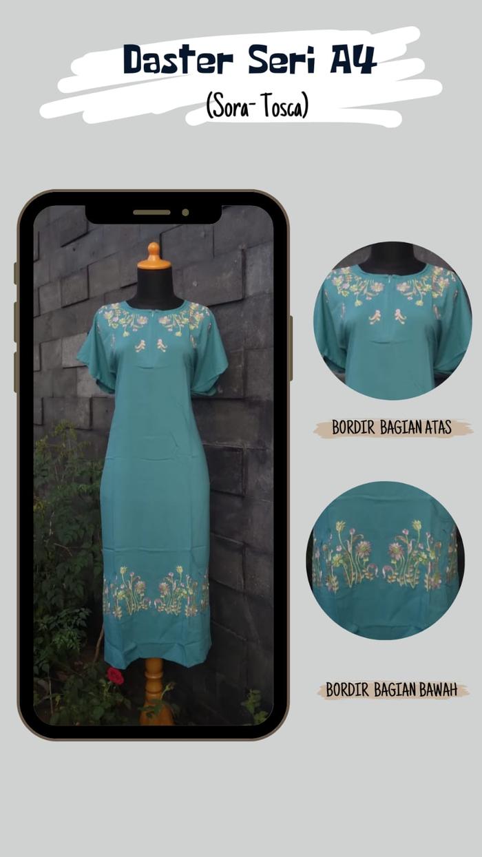 Bordir Tasik - Daster Seri A4 (Sora), LD120