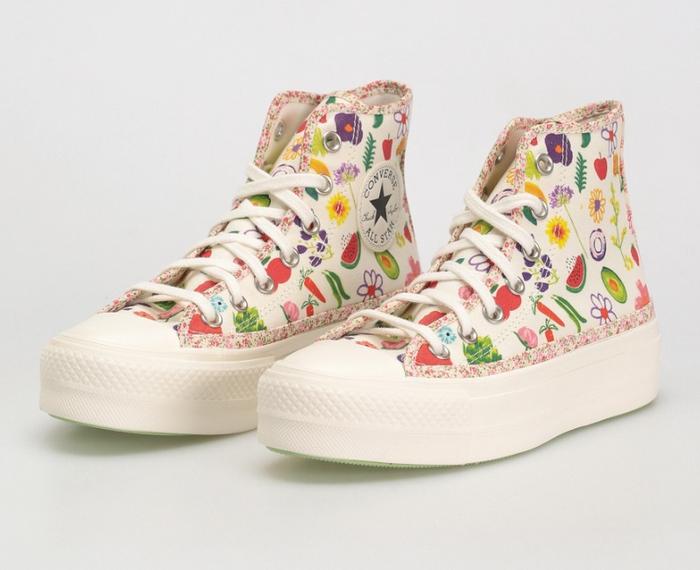 Converse Chuck Taylor All Star Lift Platform Festival Smoothie Floral