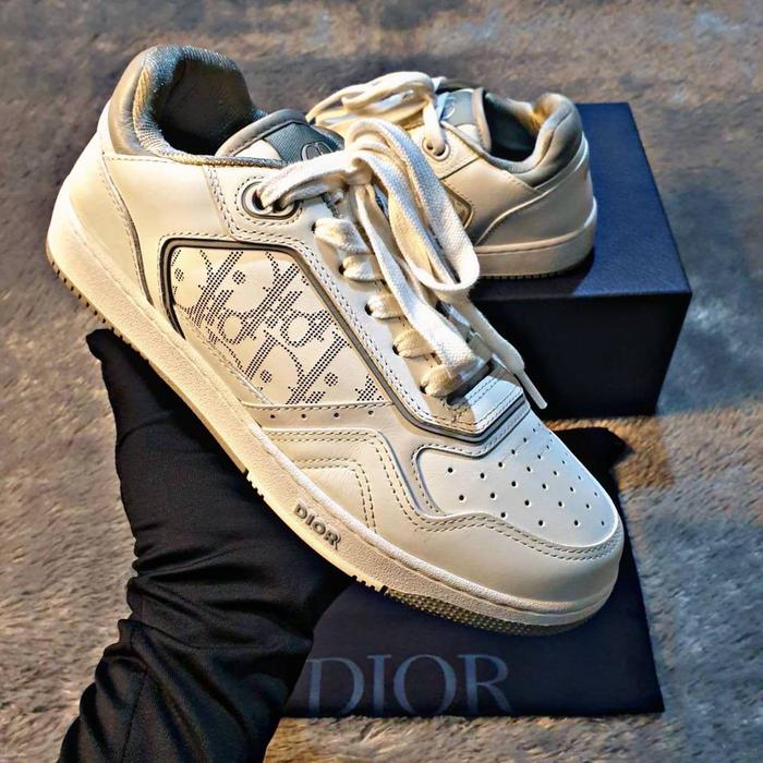 Dior B27 Logo White Sneakers Size Eu 39 Authentic Original 100%