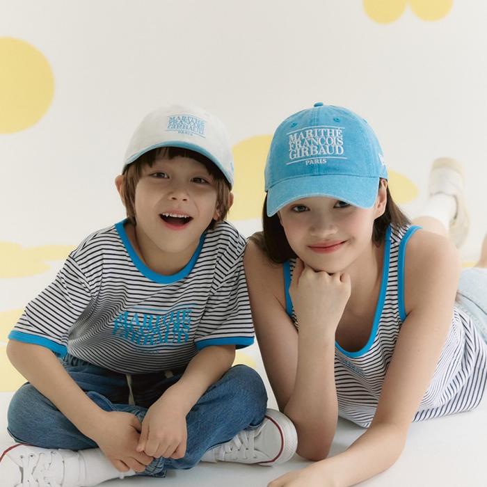 Topi Anak Korea Kids Ball Cap KIds Classic Logo Color Ball Cap Korea