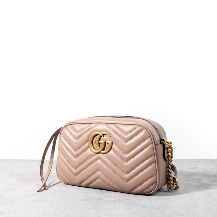 GUCCI GG Marmont small camera bag Porcelain Rose