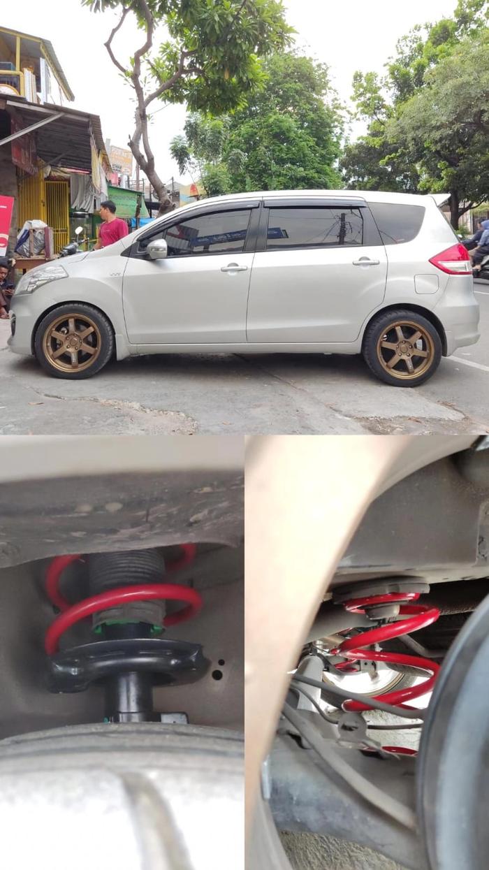 Ready per ceper mobil ertiga Lowering Kit HSR Red Ertiga