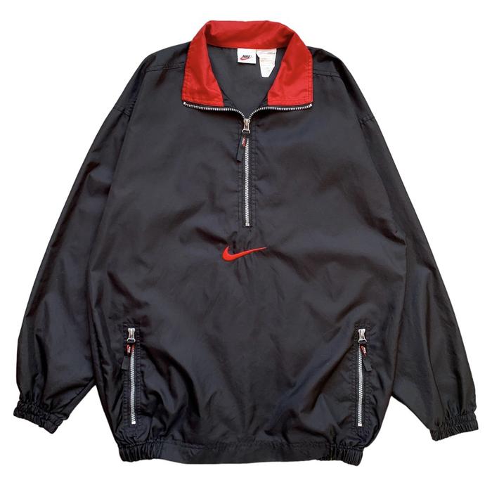 Nike 90's halfzip center logo & bigswoosh