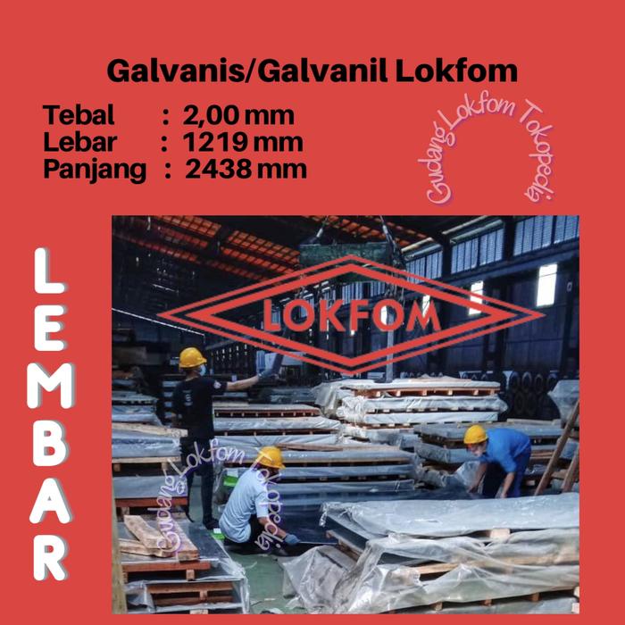 BJLS Lokfom, Galvanis & Galvanil 2 mm LEMBARAN