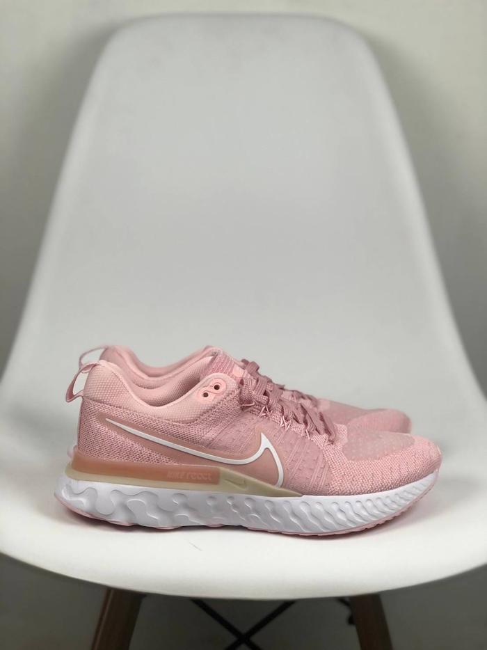 For women Nike react infinity run flyknit 2 pink foam white