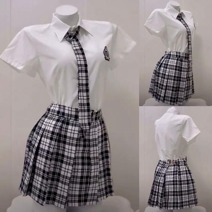 kostum jumbo pelajar student lingerie cosplay school costume sekolah