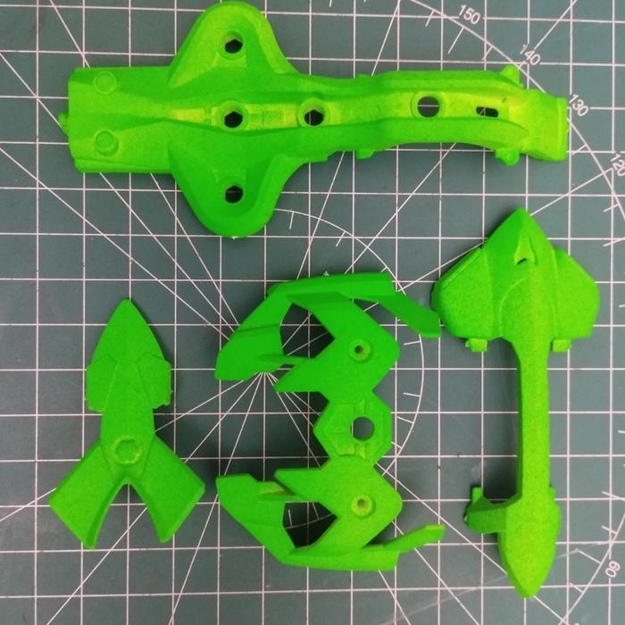body Mach frame original custom warna bebas
