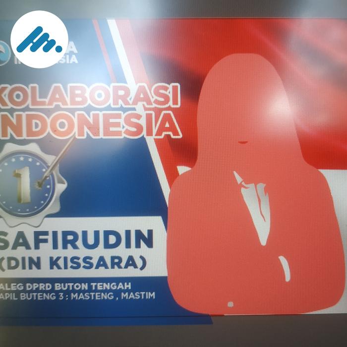 cetak stiker caleg sticker dprd A5 high quality digital