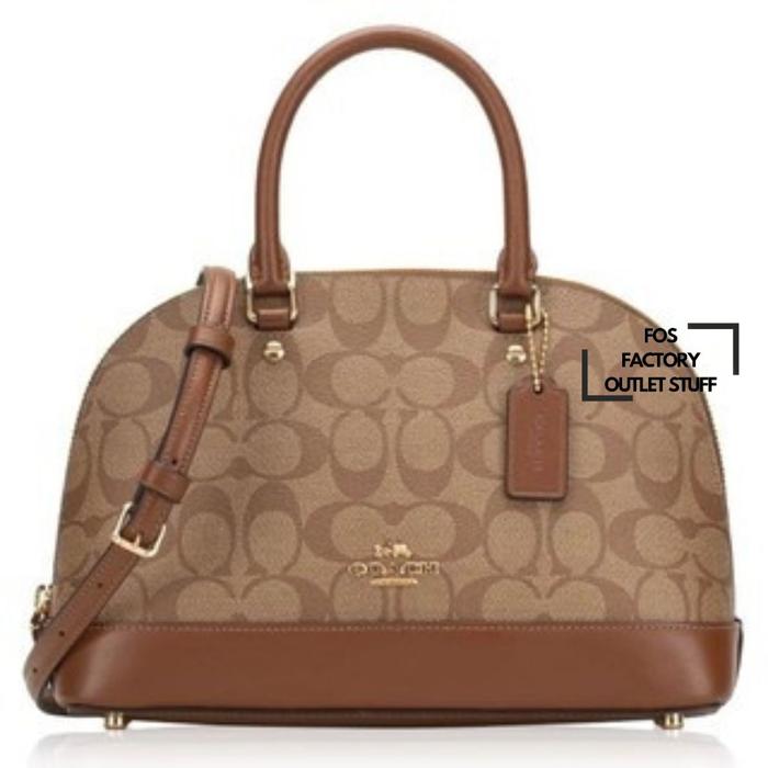 Tas Wanita Mini Sierra Satchel In Signature Canvas 27583