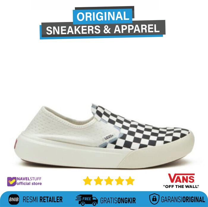 VANS One ComfyCush Checkerboard Marshmallow Original Resmi (PT.Navya)
