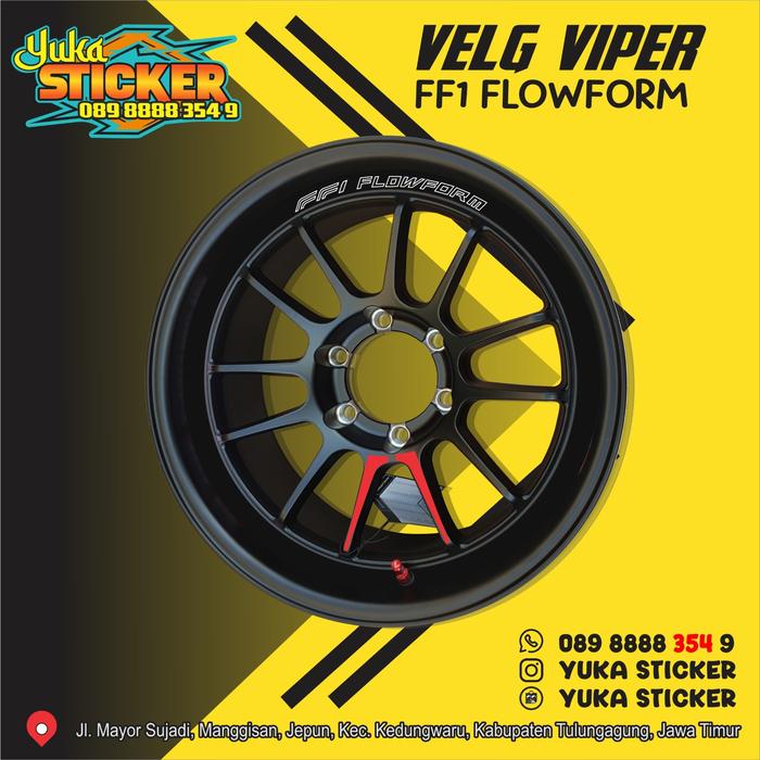 STICKER VELG VIPER FF1