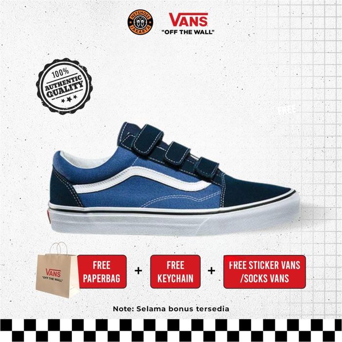 Vans Oldksool Velcro Classic Navy White
