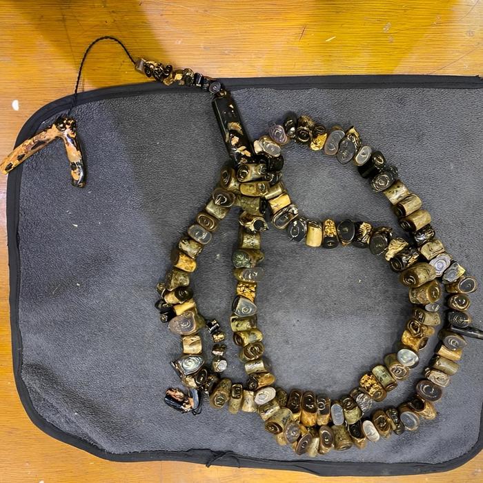 Tasbih langkah yuser laut merah full serat keemasan jumbo