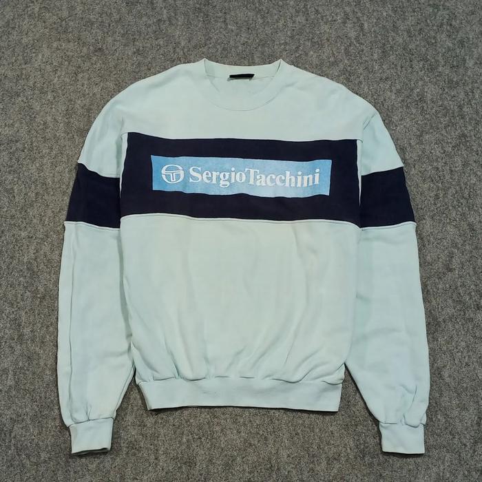 crewneck pria lengan panjang SERGIO TACCHINI size M second thrif