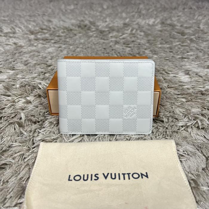 LOUIS VUITTON DAMIER WHITE WALLET ORIGINAL AUTHENTIC 100%
