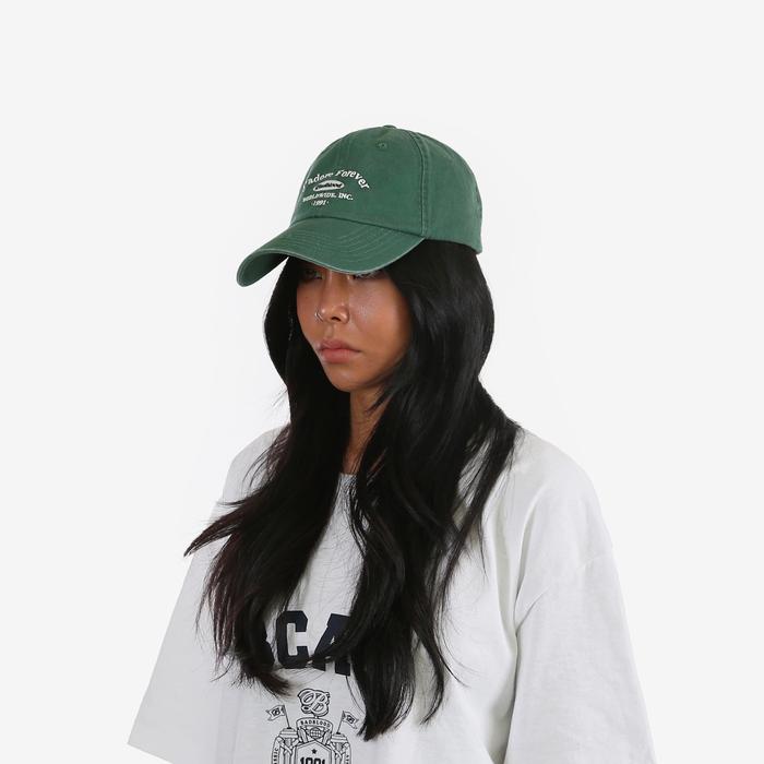 BADBLOOD Cloud Logo Corduroy Ball Cap - Green