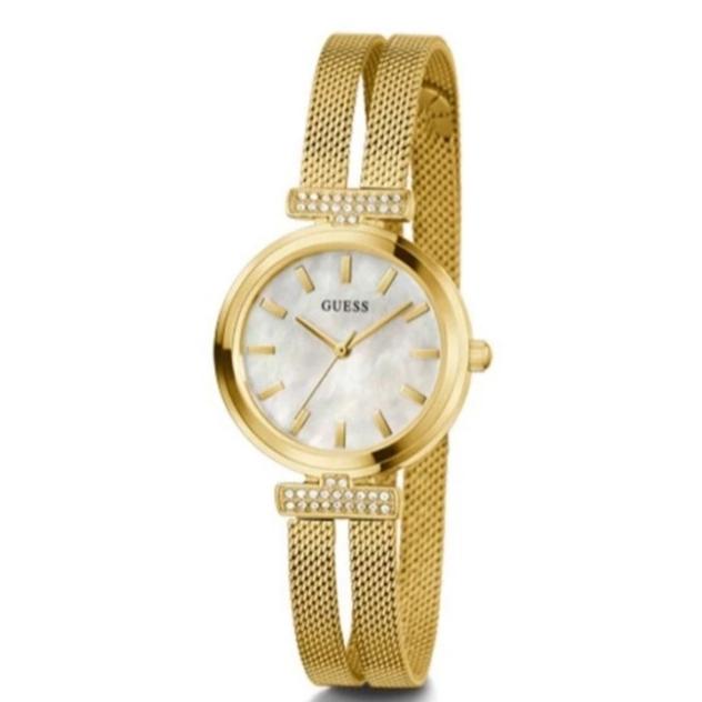 GUESS GW0471L2 Jam Tangan Analog Wanita Gold Original