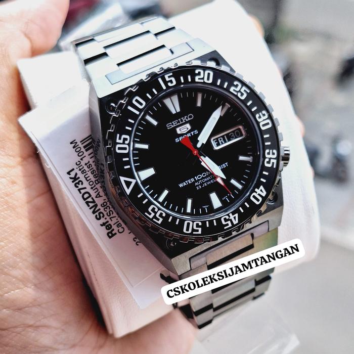 JAM TANGAN PRIA SEIKO 5 SPORTS SNZD73K1 SNZD73 AUTOMATIC ORIGINAL