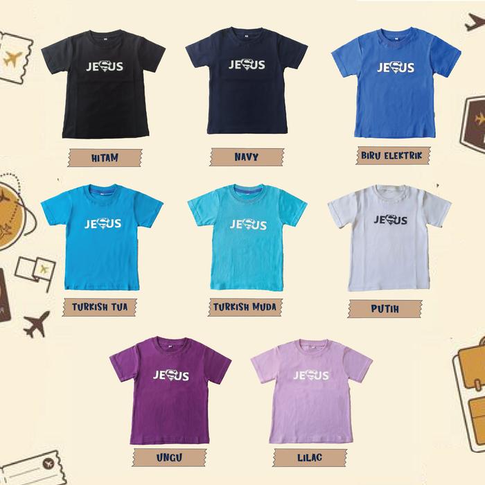 Anak - T-Shirt Sablon JESUS - Jos Miracle Bandung - JMB