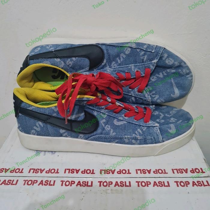 sepatu nike blazer X levis seken size 42