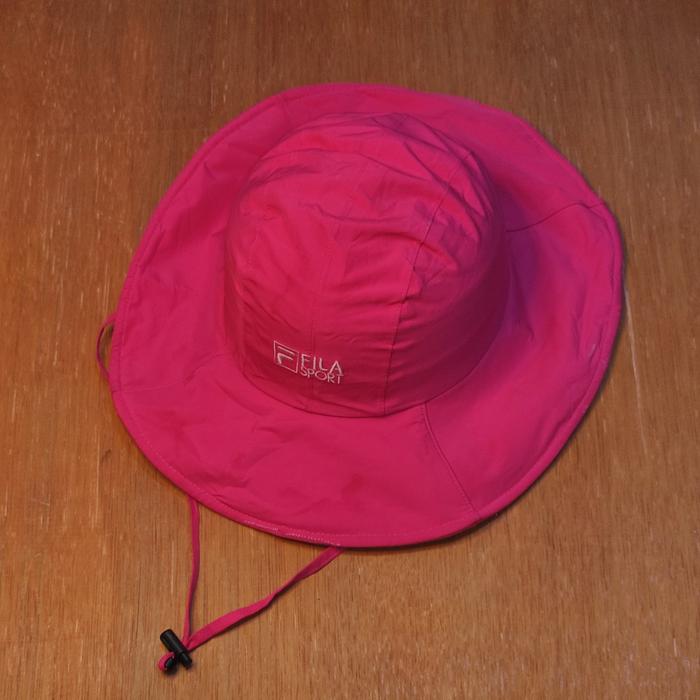 topi rimba outdoor fila second preloved