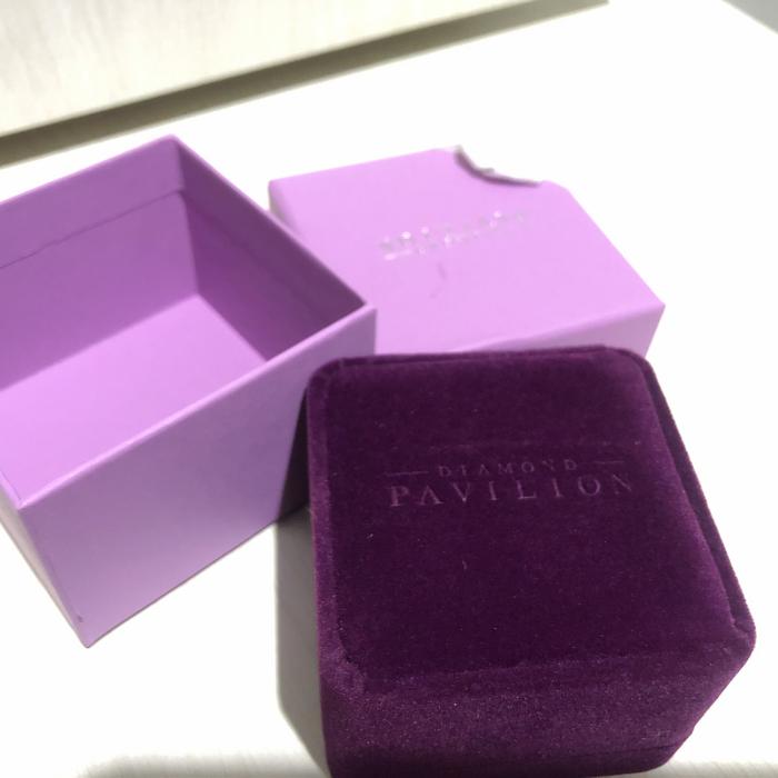 Jewelry box diamond pavilion original
