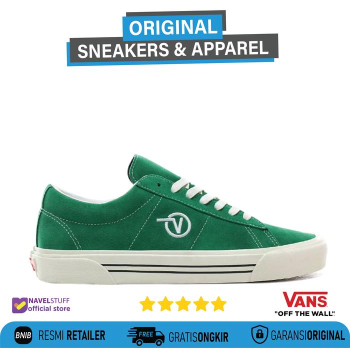 VANS SID Anaheim Factory DX Green (Emerald)/White Original (PT.Navya)
