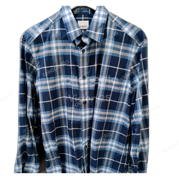 BURBERRY kemeja pria original preowned