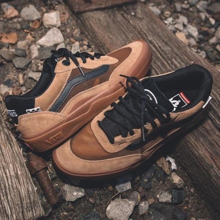 VANS WAYVEE PRO SKATE TOBACCO BROWN BNIB 100% ORIGINAL