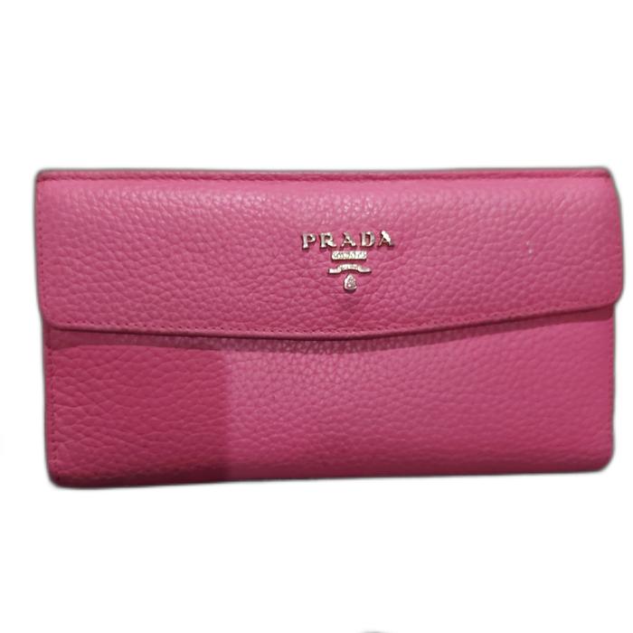 prada milano dompet preloved/2nd/original