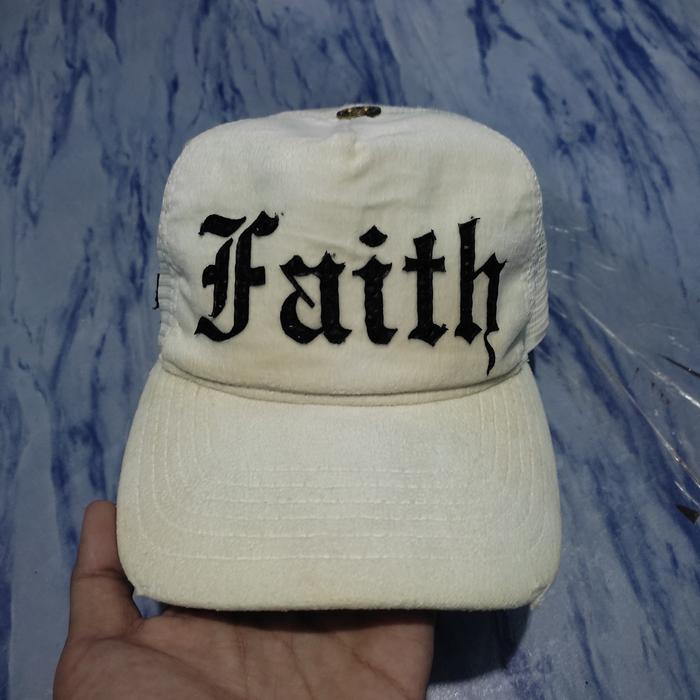 TOPI/CAPS FAITH CONNEXION TRUCKER HAT VINTAGE RARE